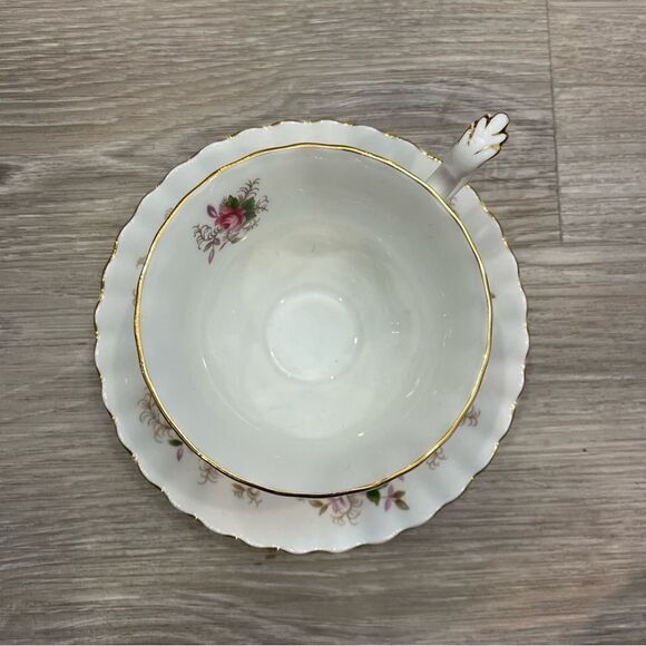 Royal Albert Lavender Rose Teacup Set Pink Roses Afternoon Tea Collectible - Picture 7 of 10